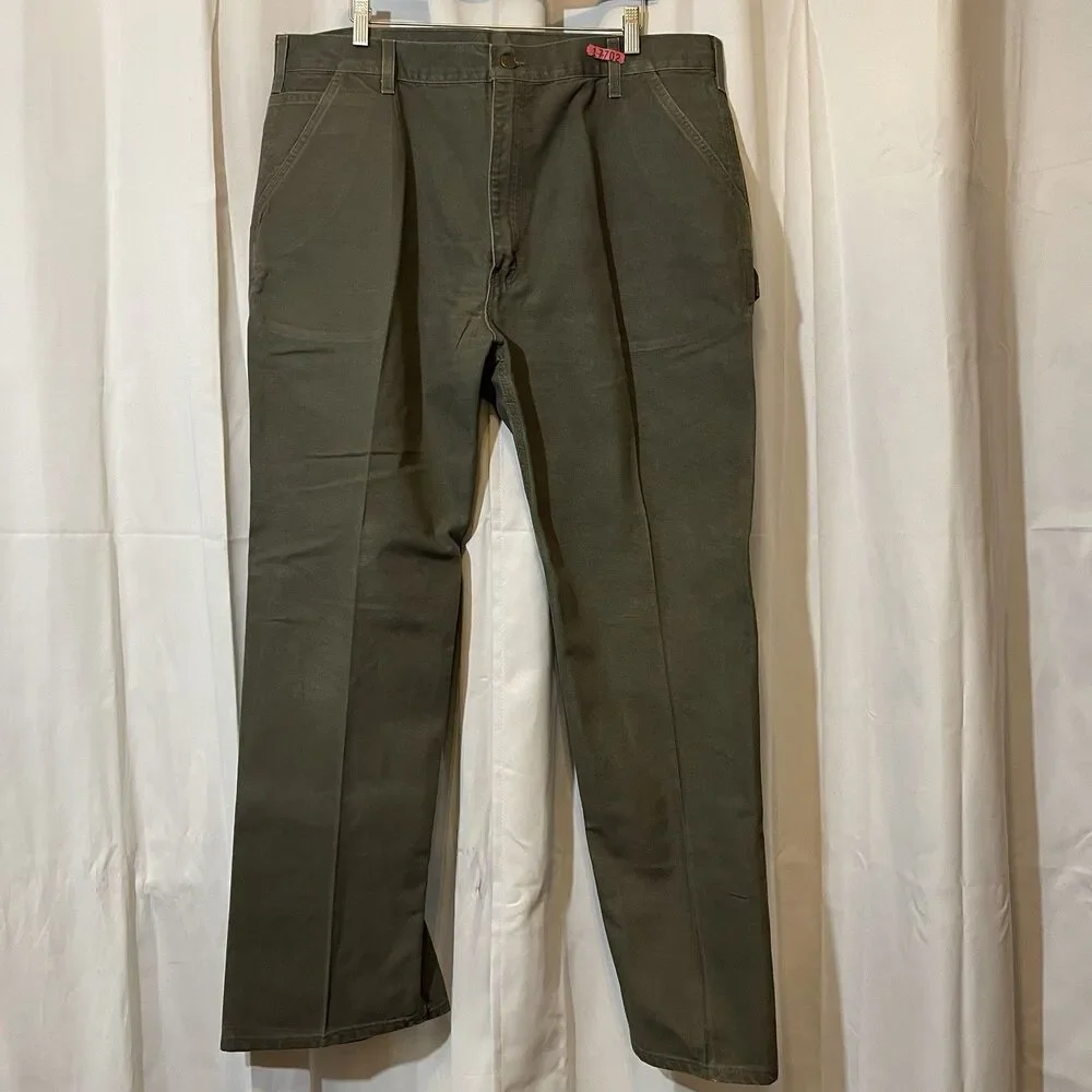 Carhartt B11 MOS Green Carpenter Men's Pants Dungaree Fit Size 39x32*‎
